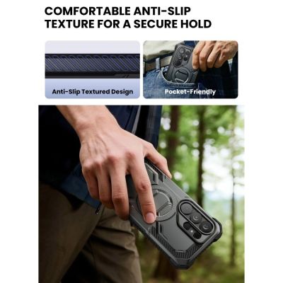 8. Etui Supcase iBlason ArmorBox Clip Mag MagSafe na Samsung Galaxy S26 Ultra - czarne
