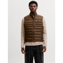 Jack&Jones męska kamizelka bezrękawnik JJEKINGSLEY LIGHT BODYWARMER COLLAR NOOS 12298870 COCCA