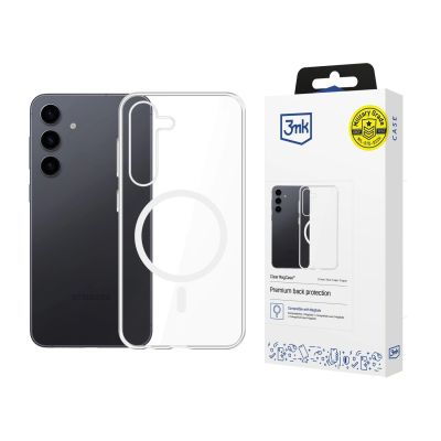 Etui 3mk Clear MagCase na Samsung Galaxy S24 - przezroczyste