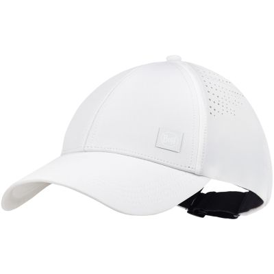 Czapka z daszkiem BUFF SUMMIT CAP SOLID WHITE S/M