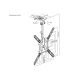 3. Equip 650375 uchwyt do telewizorów 139,7 cm (55") Czarny