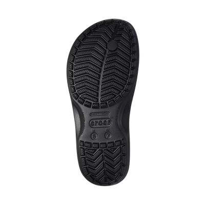 5. Klapki Crocs Crocband Flip czarne 11033 0DD