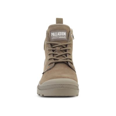 2. PALLADIUM PAMPA HI ZIP NBK 2 DUSKY GREEN 74981-308