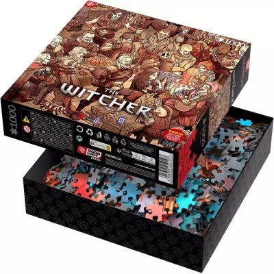 3. Puzzle Good Loot: The Witcher - Birthday, 1000 elementów
