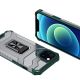 7. Crystal Ring Case pancerne hybrydowe etui pokrowiec + magnetyczny uchwyt iPhone 13 mini zielony