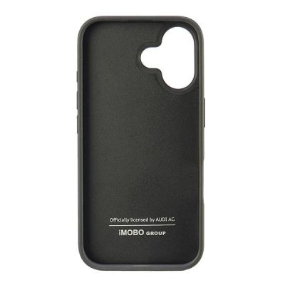 6. Etui Audi Synthetic Leather na iPhone 16 6.1" - czarne