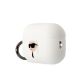 3. Etui Karl Lagerfeld Silicone Karl Head 3D na AirPods Pro 2 - białe