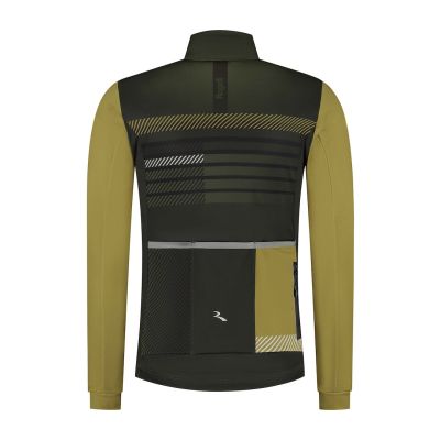 2. Rogelli koszulka dł.r STRYDE czarno-zielona 2XL