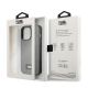 8. Etui Karl Lagerfeld Saffiano Plaque na iPhone 13 Pro / 13 6,1" - srebrne