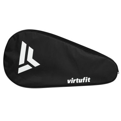 8. VIRTUFIT TORBA NA RAKIETĘ PADEL - CZARNO-BIAŁA