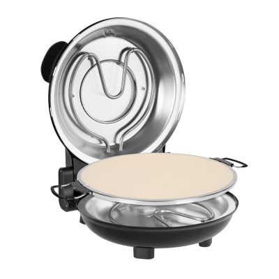 5. Piec do pizzy TEESA SUPREME, 1200W, 32cm, okienko, wyjmowany kamień