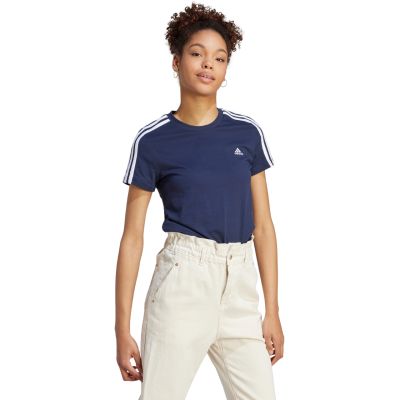 7. Koszulka adidas Essentials Slim 3-Stripes Tee W IM2791