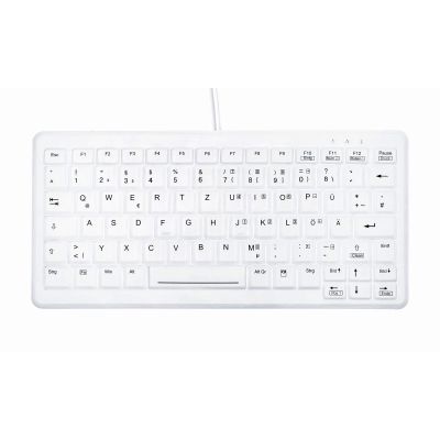 4. Contour Design Active Key AK-C4110 klawiatura Medyczna USB QWERTZ Niemiecki Biały