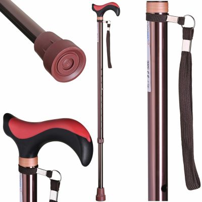 7. Laska inwalidzka, regulowana (miedziana)