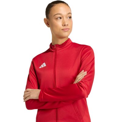4. Bluza damska adidas Entrada 26 Track czerwona JZ6601