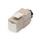 41. Moduł (gniazdo) keystone RJ45 (8P8C) kat.6A, STP,ekranowany, beznarzędziowy, stalowy, 24szt