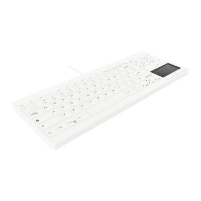 4. Active Key AK-C7412 klawiatura Przemysłowy USB British English Biały