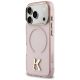 2. Etui Karl Lagerfeld IML K Head Logo MagSafe na iPhone 17 Pro Max - różowe