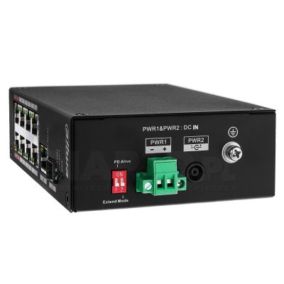 6. SWITCH PRZEMYSŁOWY DAHUA PFS3110-8ET-96-V2