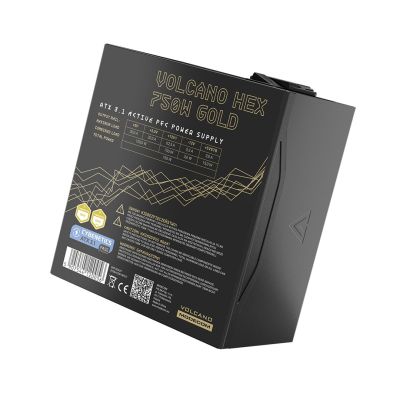 12. MODECOM ZASILACZ VOLCANO HEX 750W GOLD ATX 3.1