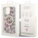 8. Etui Guess Flower MagSafe na iPhone 14 Pro Max - przezroczyste