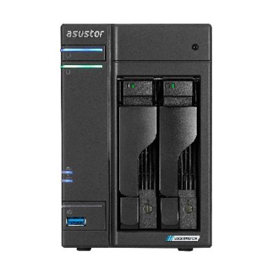 NAS Asustor AS6702T Lockerstor 2 Gen2; Tower; 2x (3.5" SATA HDD/ 2.5" SSD); Intel Celeron N5105; 4GB DDR4 SODIMM (max. 16GB), 2x 5Gb, 4x M.2 2280 NVMe PCIe 3.0, 2x USB  3.2 Gen 2, 1x HDMI 2.0b
