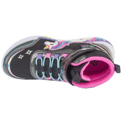 3. Skechers S-Lights: Unicorn Chaser - Jumping Magic 303302L-BKMT Czarne 28