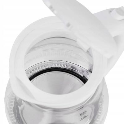 2. Czajnik elektryczny Adler AD 1274 (2200W 1.7l; kolor biały)