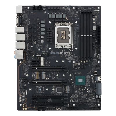 2. Płyta ASUS Pro WS W680-ACE W680 (LGA 1700) ATX motherboard, 2x PCIe 5.0, 3x PCIe 4.0, 3x PCIe 4.0 M.2 slots, 2x USB 3.2 Gen 2, 4x USB 3.2 Gen 1, 2x USB 2.0, 2x 2.5 Gb Ethernet,  1x SlimSAS, 4x SATA , HDMI, DisplayPort and VGA