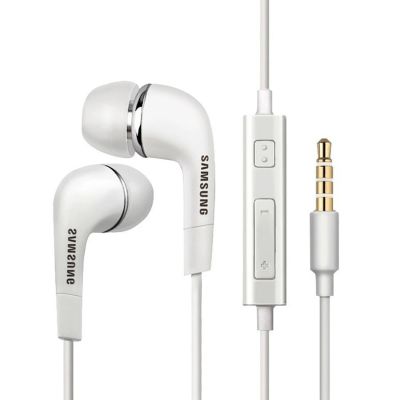 Słuchawki przewodowe Samsung EHS64AVFWE mini jack 3.5mm Stereo Hi-Fi (Bulk - opakowanie zastępcze) - białe