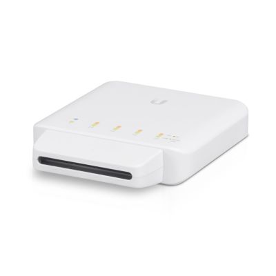 7. Switch Ubiquiti UniFi Flex 5p PoE ( PoE+: 4;) Managed Gigabit