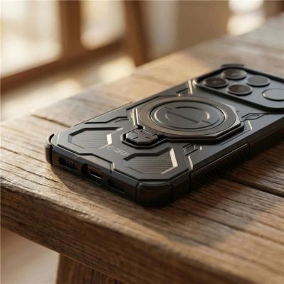 7. Etui Tech-Protect TacticStand MagSafe na Xiaomi Poco M8 Pro / Xiaomi Redmi Note 15 Pro+ 5G - czarne