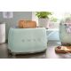 15. Toster SMEG TSF01PGEU pastelowy zielony
