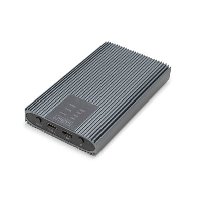 11. Obudowa/Stacja klonująca USB 3.1 Typ C na dyski SSD M.2 NVMe 20 Gbps aluminiowa, beznarzędziowa