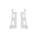 4. LANBERG ZESTAW SZYN MONTAŻOWYCH DO SZAF RACK 19" PRZESUWNE 397-680MM SZARY