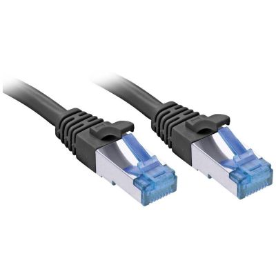 Lindy 47421 kabel sieciowy Czarny 30 m Cat6a S/FTP (S-STP)