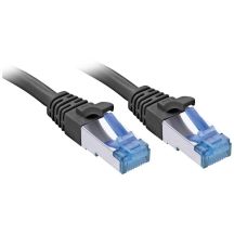 Lindy 47421 kabel sieciowy Czarny 30 m Cat6a S/FTP (S-STP)