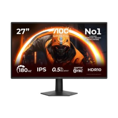 19. AOC 27G50F monitor komputerowy 68,6 cm (27") 1920 x 1080 px Full HD LED Czarny