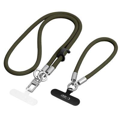 Smycz do telefonu Tech-Protect C10S Rope - zielona