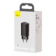 5. Baseus GaN2 Lite szybka ładowarka sieciowa 65W USB / USB Typ C Quick Charge 3.0 Power Delivery (azotek galu) czarny (CCGAN2L-B01)
