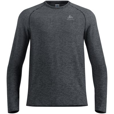 6. Koszulka z długim rękawem do biegania męska Odlo ESSENTIAL SEAMLESS szary