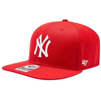 Czapka z daszkiem 47 Brand MLB New York Yankees No Shot Cap B-NSHOT17WBP-RD