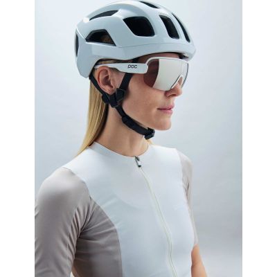 2. Okulary rowerowe POC Aim biały