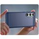 4. Etui silikonowe Carbon Case do Samsung Galaxy S24 FE - niebieskie