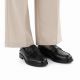 5. Skórzane półbuty damskie mokasyny czarne Vinceza 18117