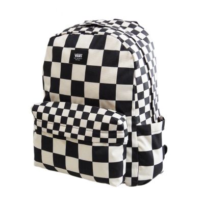 2. Plecak szkolny miejski Vans Old Skool Check 22L Kratka - VN000H4X3M41
