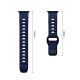 3. Pasek Tech-Protect Silicone Line na Apple Watch 44 / 45 / 46 / 49 mm - granatowy