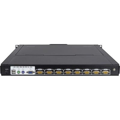 3. Inter-Tech KVM-1708 konsola rackowa 43,2 cm (17") 1280 x 1024 px Stal Czarny