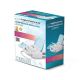 3. Inhalator kompresorowy Esperanza ZEPHYR ECN002 (kolor biały, kolor błękitny)