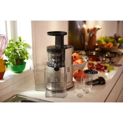 11. ELDOM WYCISKARKA WOLNOOBROTOWA PJ350 250 W CZARNA DWA FILTRY NOWEJ GENERACJI HEAVY PRESS